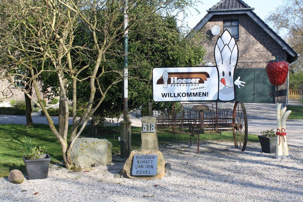 Heeser Spargelhof Ferienwohnung Landblick Weeze Room photo